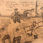 WPA Era Drawing of Plumbers from St. Louis Plumbing Union
