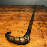 Top of Antique Stacked Horn Walking Stick