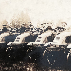 Antique WW1 Postcard of Army Trucks | Rare RPPC