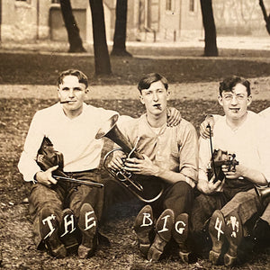Antique RPPC of Band with Shoe Message | Early 1900s Unused