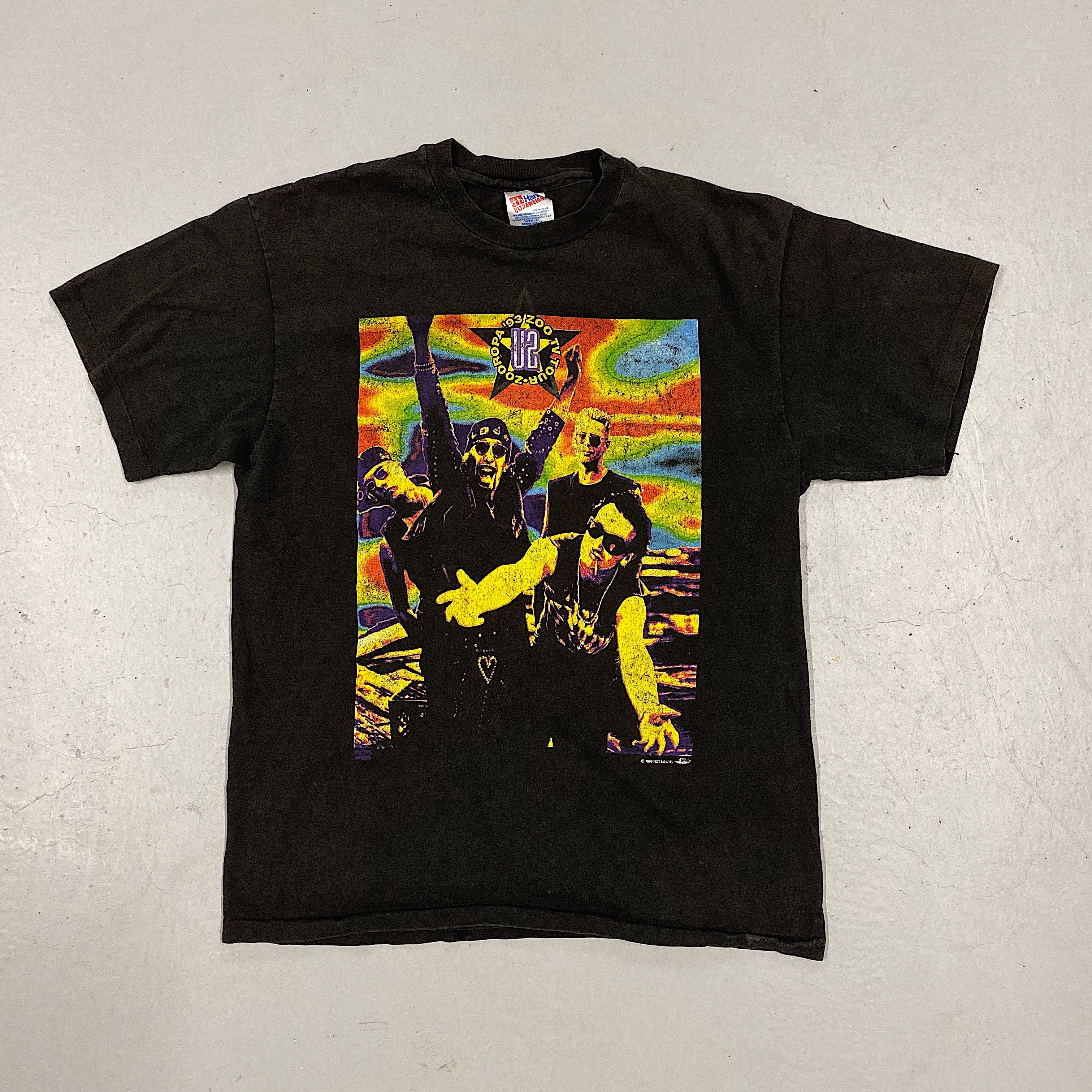 コンテンツも満載 90sビンテージU2 ZOO TV TOUR ZOOROPA バンドTシャツ