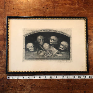 Skull and Bones Tomb Print by Carl Muller Baumgarten | 1900