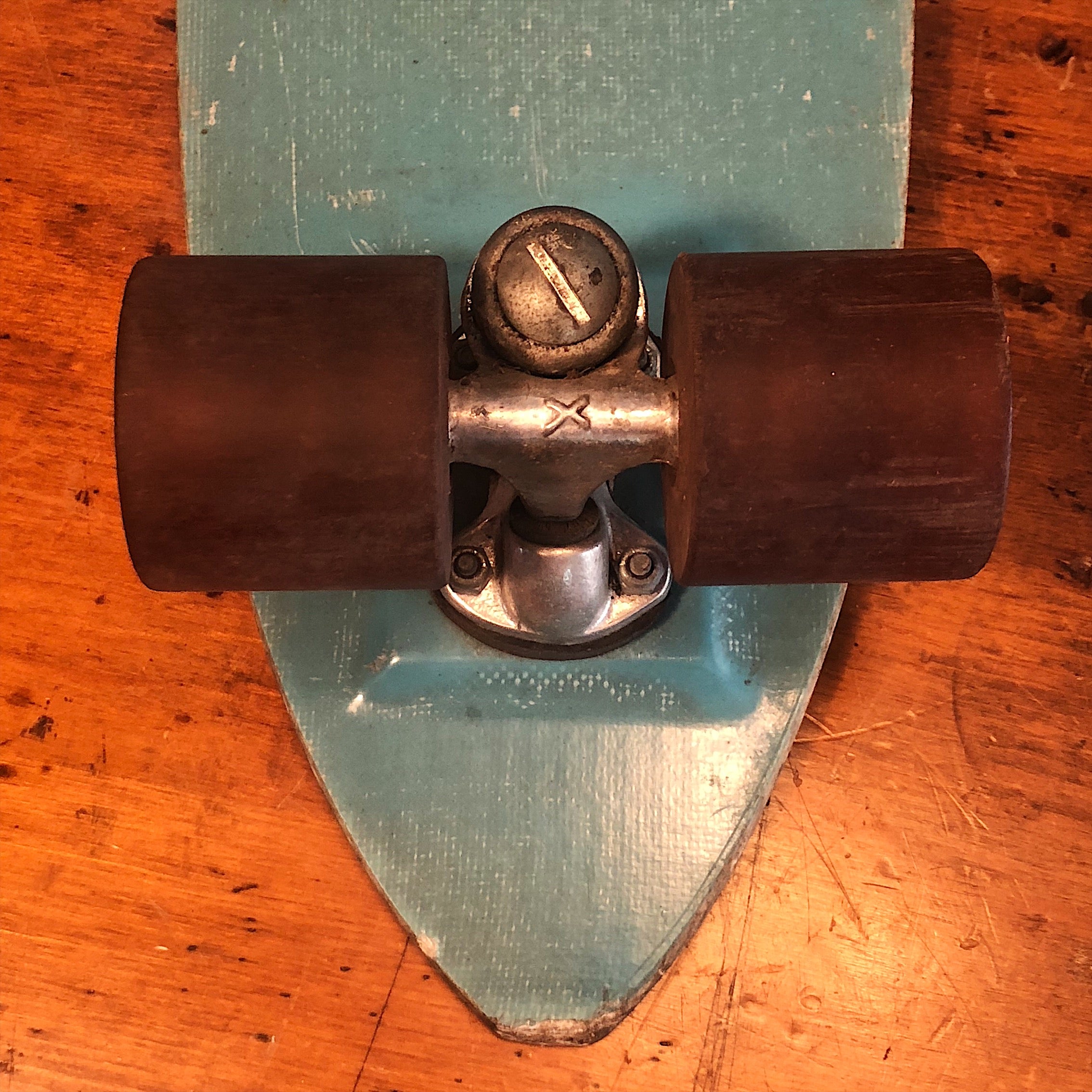 Wheels from vintage California skateboard