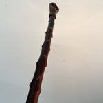 Antique Folk Art Walking Cane of Clenched Fist | Blackthorn