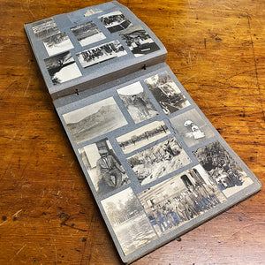 Antique Photo Album from Early 1900s | Motorcycle and Car Racing