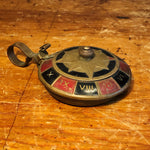 Vintage Brass Roulette Ashtray from 1950s