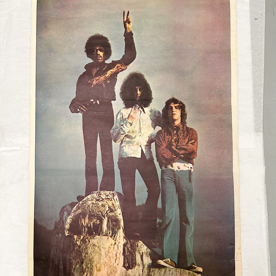 Rare Jimi Hendrix Experience Poster from 1969 | The Visual Thing
