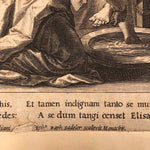 Raphael Sadeler Engraving "S. Elisabetha Andecensis" | 1600s