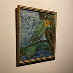 Vintage Painting of Tropical Parrot | John Beauchamp 1950s