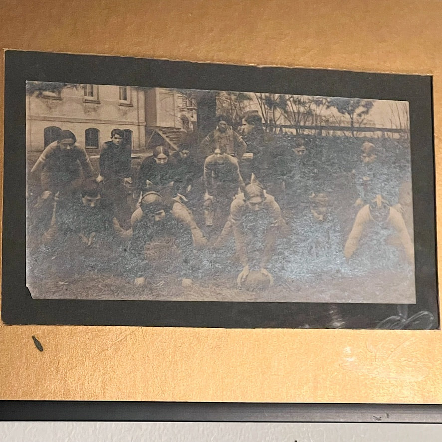 Antique Photograph of College Football Team | Early 1900s