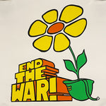 Rare Moratorium Protest Poster from late 60s - End the War! - Work for Peace - Vietnam Posters - Flower in Helmet Design - Stylized Artwork