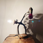 Vintage Shop Task Lamp with Unusual Handmade Design | 1940s