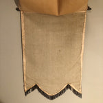 Reverse Antique Odd Fellows Ceremonial Banner from 1800s 