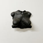Vintage Sculpture of Nude Bust and Hands | 1970s