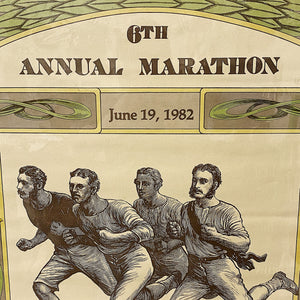 Rare Duluth Marathon Poster from 1982 | Limited Edition Signed