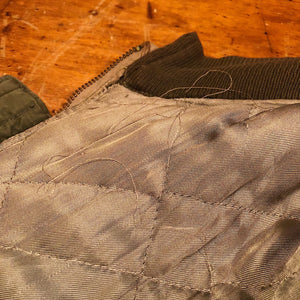 Fraying on Authentic WW2 Tanker Jacket 