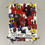 Rare Vintage Sonic Youth Poster - 1990 - Promo Goo Album - Rare 90s Alternative Rock Posters - Geffen - Public Enemy - Chuck D - Kool Thing