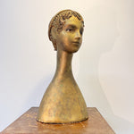 Reserved for S - Antique Mannequin Head Store Display of Woman