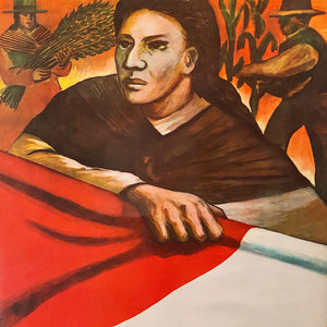 Rare Protest Poster from Peru 1960s? - WPA Style - Revolution Art - Agrarian Land Reform - Trabajadores - Oficino de Infomacion Técnico