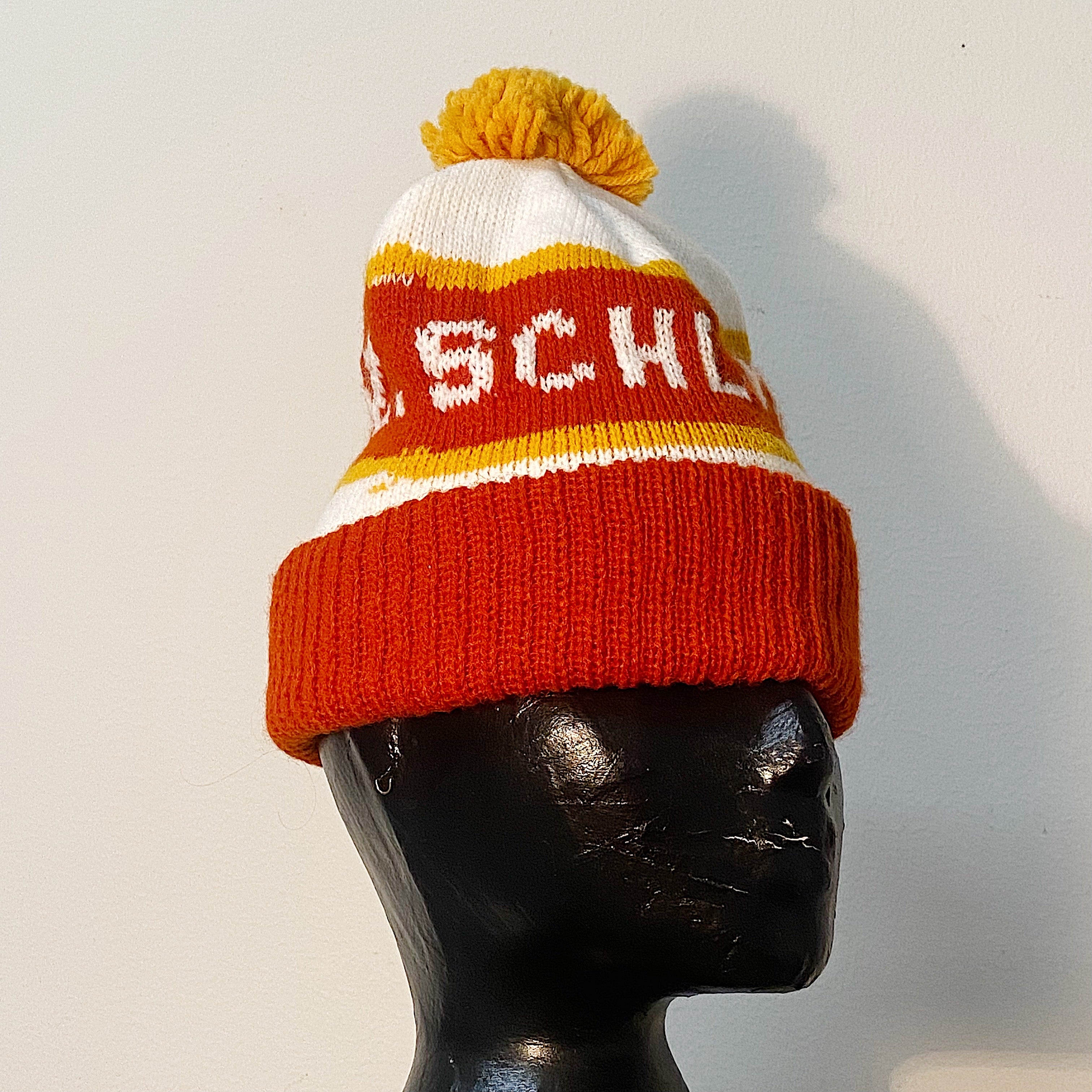 Rare Vintage Schlitz Beer Stocking Cap - 1980s - Hipster Cap - Vintage Brewiana Stocking Caps - Beanie Caps - Hipster Caps