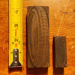 Antique Model T Tire Letterpress Printing Blocks | Early 1900s