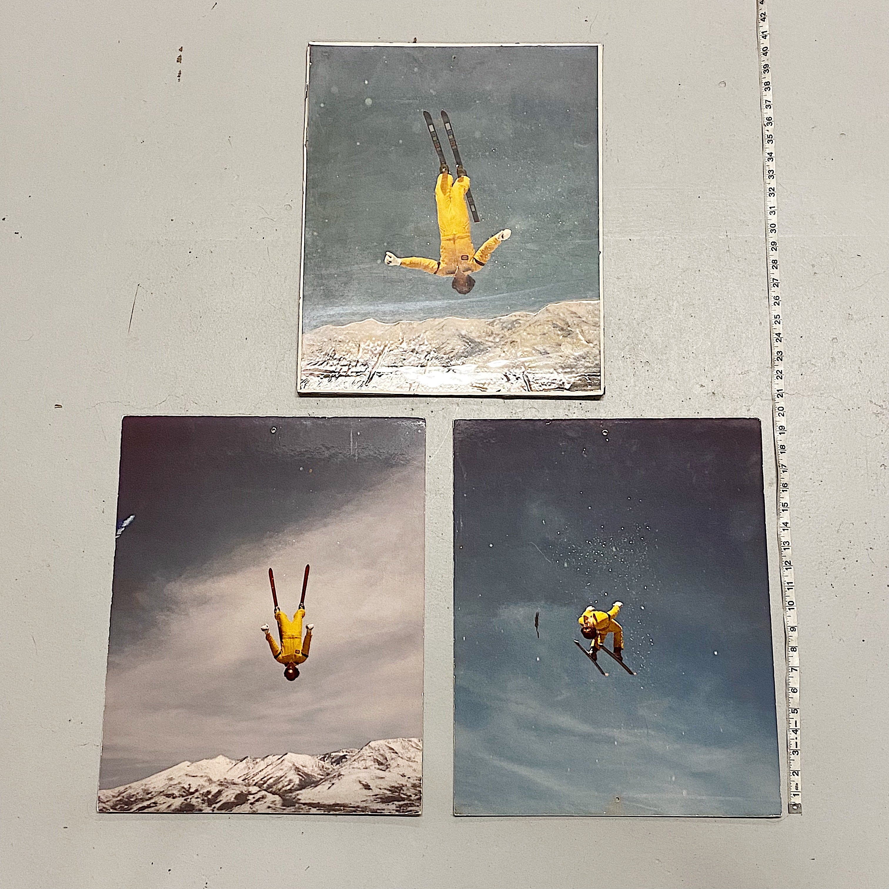 Rare Vintage Freestyle Skiing Archive Featuring Frank Beddor - Rare 1980s Photo and Poster Ski Collectibles - World Pro Am Aerial Championship