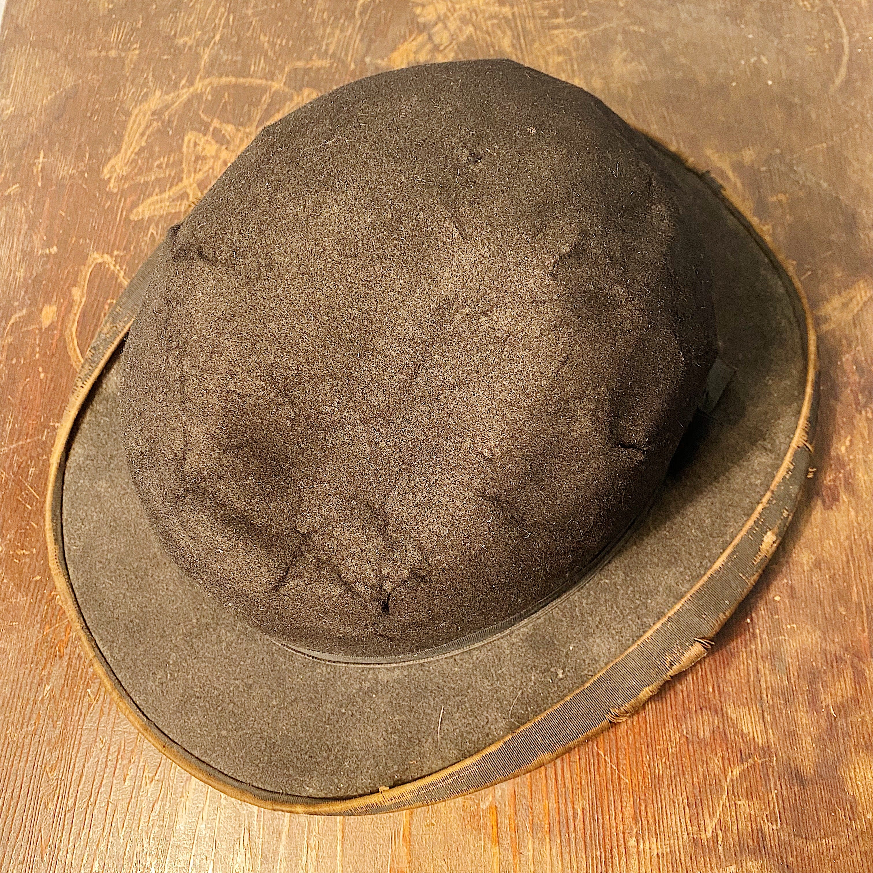 Antique Bellemont Bowler Hat | Early 1900s Gangster