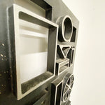 1960s Metal Architectural Element from Chicago | Geometric Art