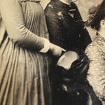 Rare Antique Tintype of Women Striking an Unusual Pose