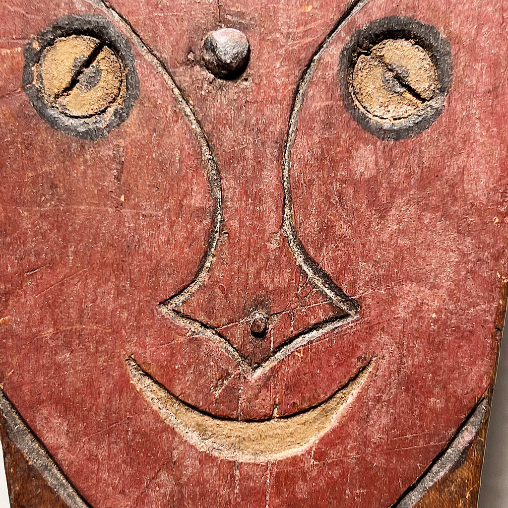 Antique Boot Jack of the Devil | Early 1900s Folk Art Demon Devils Underground Americana