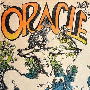 Rare 1960s Oracle Psychedelic Newspaper from Southern California - November 1967 - Underground Zine - Hippie Culture - Counter Culture