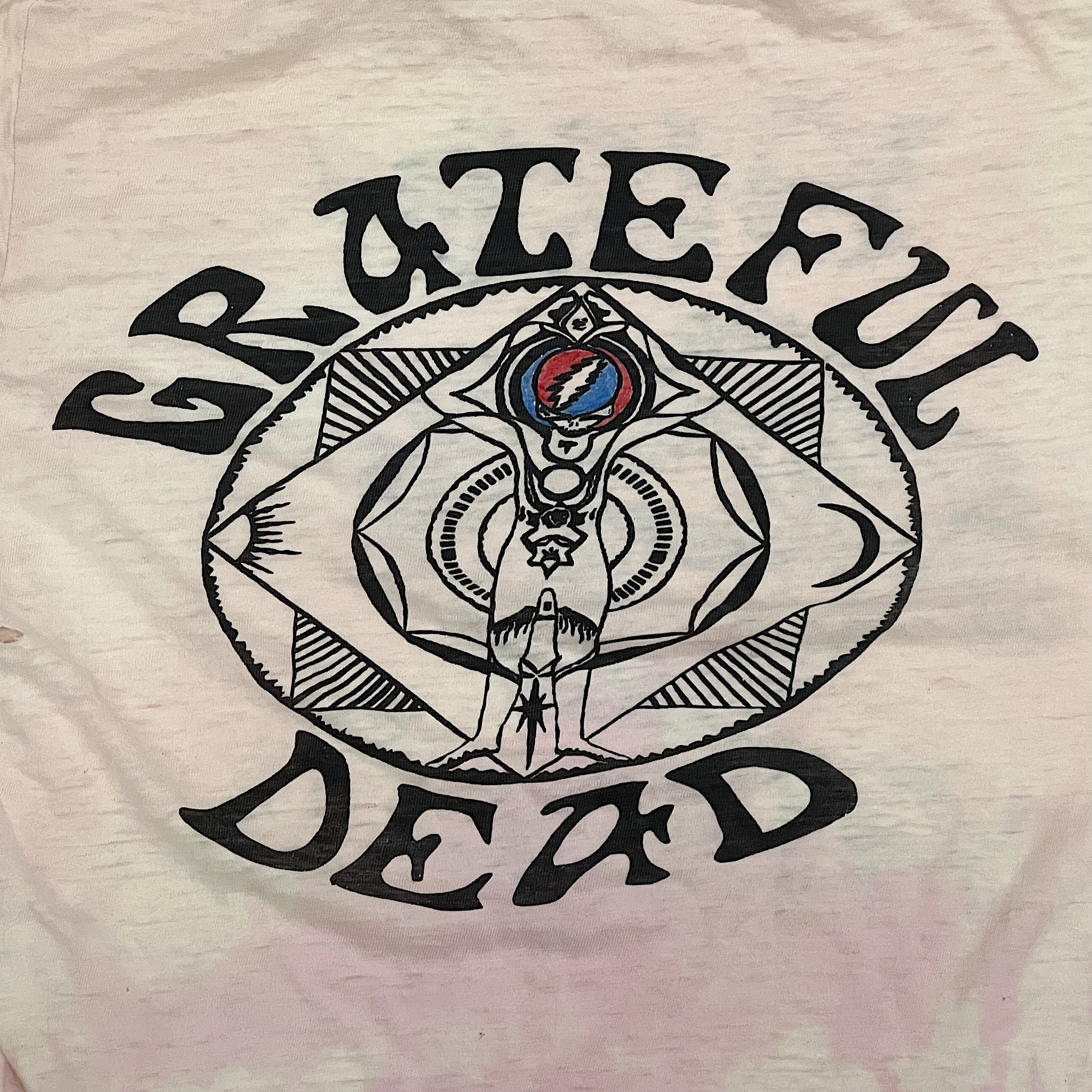 Rare 1980s Grateful Dead Parking Lot T Shirt