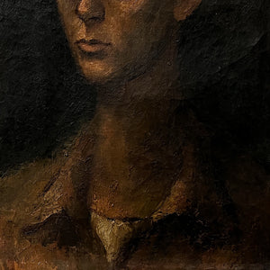 Ashcan Painting of Young Man in Plain Clothes | Social Realism