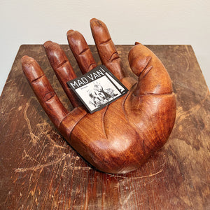Large Carved Wooden Hand