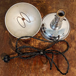 1940s Chrome Mushroom Lamp with Stacked Level Design