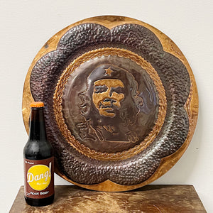 1970s Che Guevara Copper Relief Plaque | Counter Culture Artwork