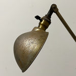 1940s Industrial Articulating Lamp | Handmade Machinist Light