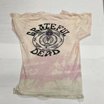 Rare 1980s Grateful Dead Parking Lot T Shirt - Aiko Aiko - Tie Dye Folk Art Clothing - Vintage Dead Head Clothing - Jerry Garcia - Tie Dye
