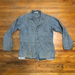 1930s Pella Chore Coat Coveralls - Rare Vintage Denim Workwear - Depression Era Clothing - Talon Zippers - Barn Jacket - Iowa 