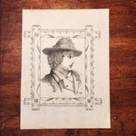 Antique Portrait Drawing of Woman - Signed and Dated 1877 - Fashion - Mystery artist - Vintage