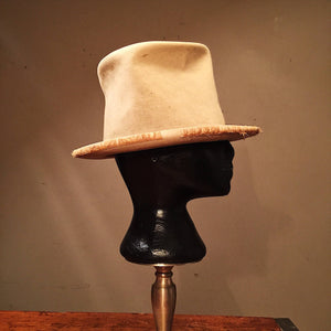 Rare Antique Felt Top Hat - Wool? - Late 1800s - Steampunk Hat - Americana - Custom Hat - Size 7?