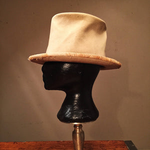 Rare Antique Felt Top Hat - Wool? - Late 1800s - Steampunk Hat - Americana - Custom Hat - Size 7?