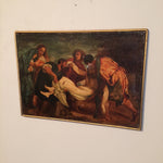 Old Master Painting after Titian - Entombment of Christ - 19th Century - 1800s - Religious Painting - Ribot - Crucifixion Scene