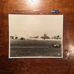 Vintage Indy 500 Crash Photograph - 10 x 8 - Buick Motor Division Photograph - Duke Nalon Crash - Indianapolis 500 - Provenance