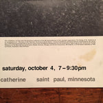 Kathe Kollwitz Exhibition Poster - 1980 - Catherine G. Murphy Gallery - Minnesota - Rare Vintage Art Poster - Self Portrait at the Table