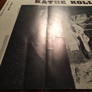 Kathe Kollwitz Exhibition Poster - 1980 - Catherine G. Murphy Gallery - Minnesota - Rare Vintage Art Poster - Self Portrait at the Table