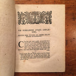 Early Scientific Pamphlet with Unusual Engraving - Siamese Twins - 1728 - Bibliothecis Vindobone Nsibus - Franz Ernst Bruckmann - Oddity