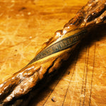 Antique Ohio Centennial Walking Cane - 1888 - Signed "W.A.K." - Brass Label - 1788 to 1888 - Rare Antique Centennial Walking Stick -