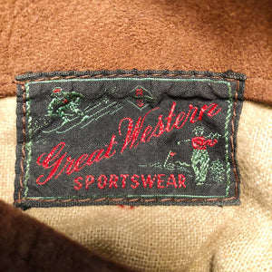 Vintage Great Western Sportswear Jacket Tag